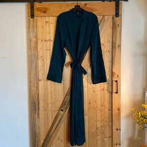 Savage x Fenty Snake Print Emerald Green Robe